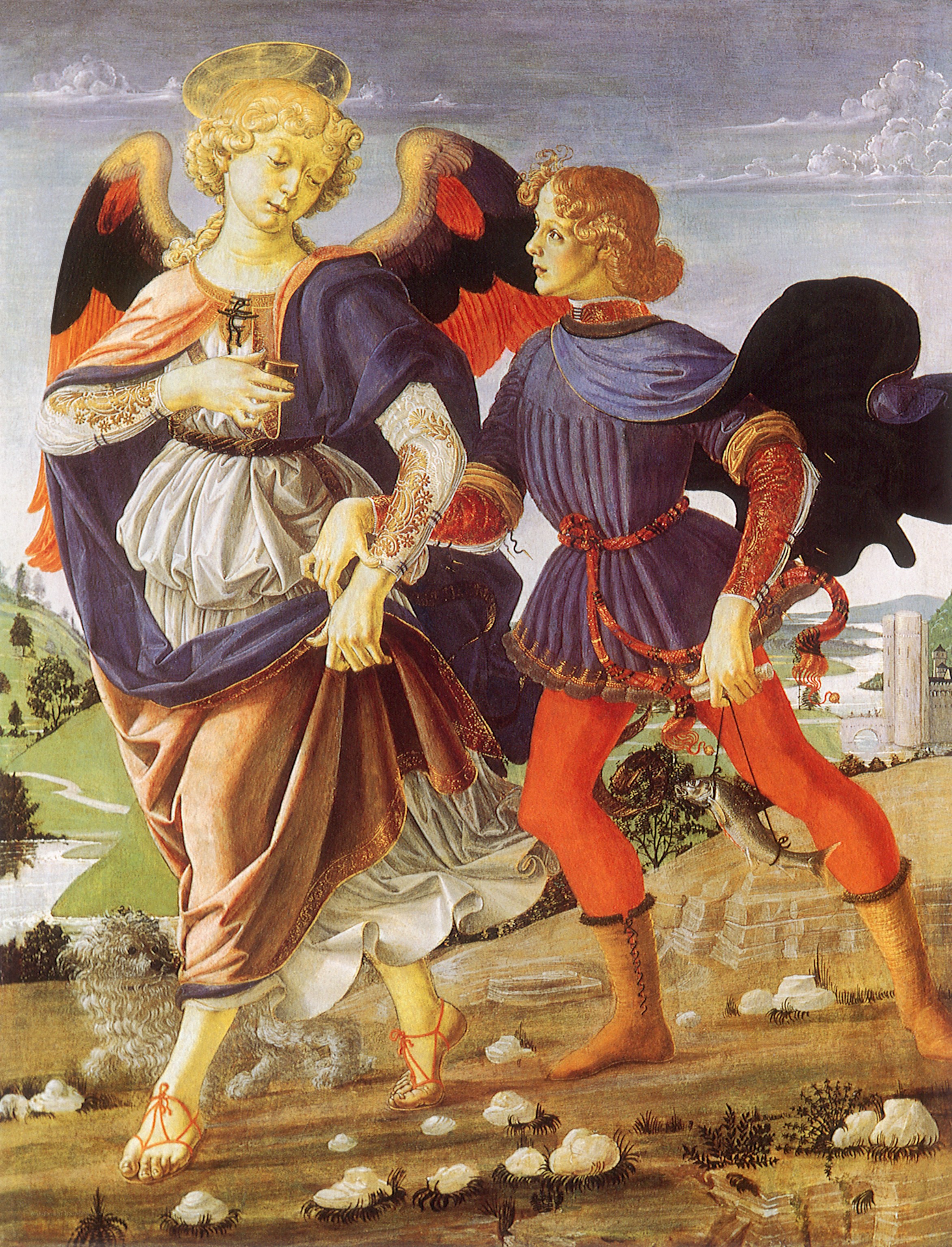 Angel and Saint George