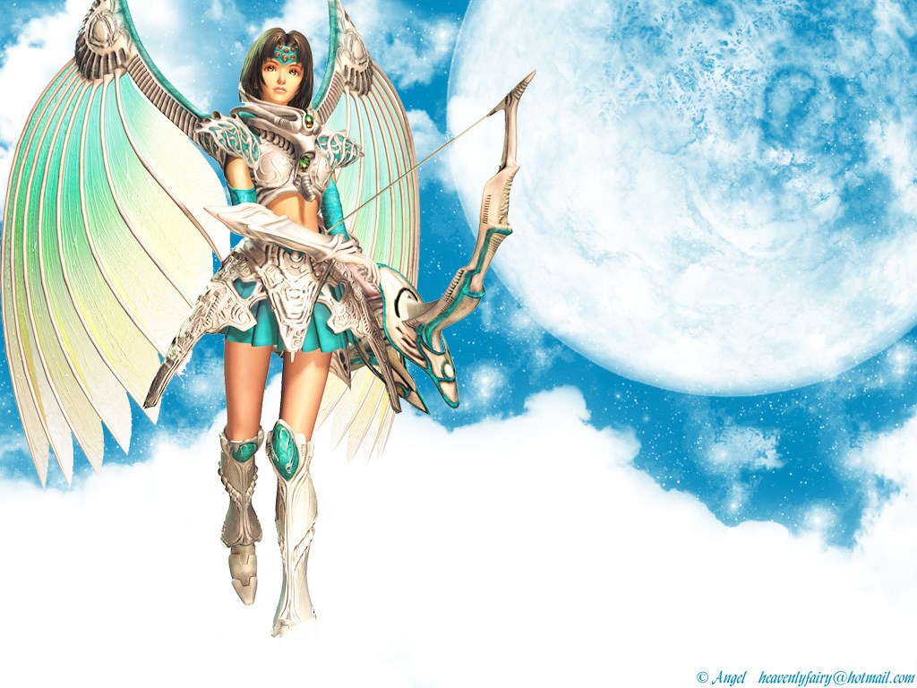 angel archer with bow