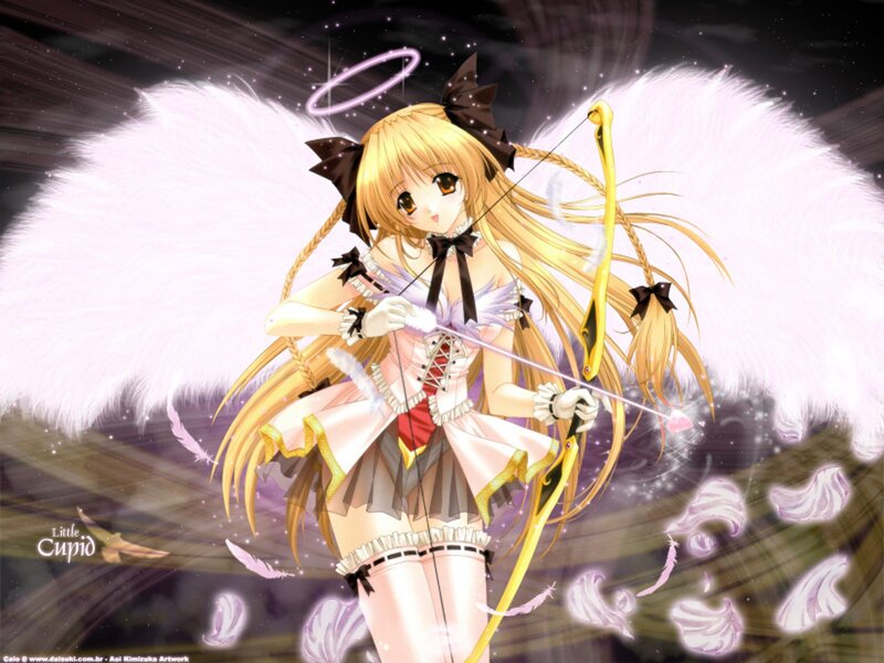 Angel archer with bow
