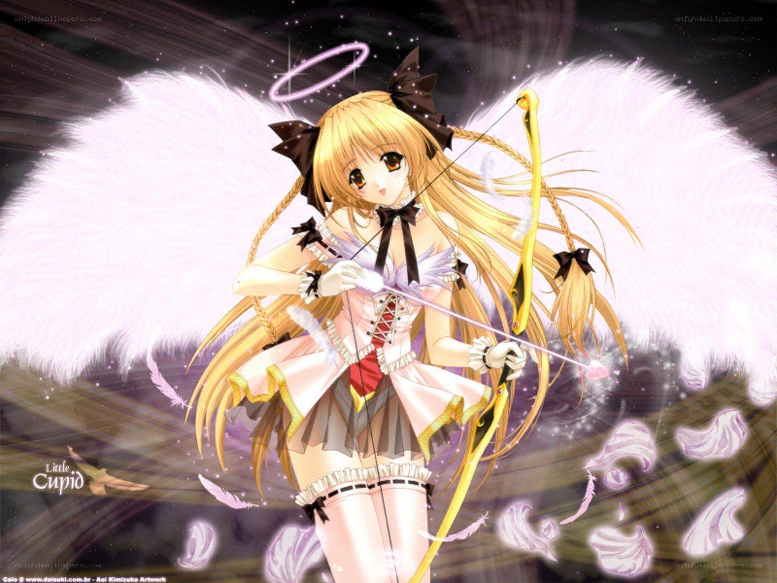 Angel archer with bow