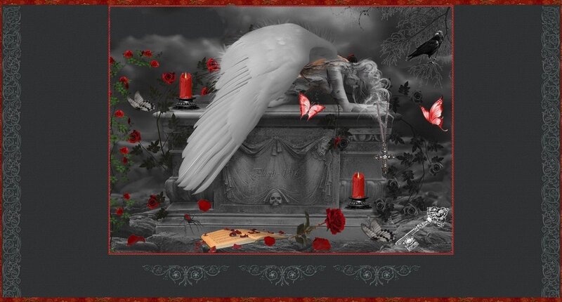 Angel at a Tombstone