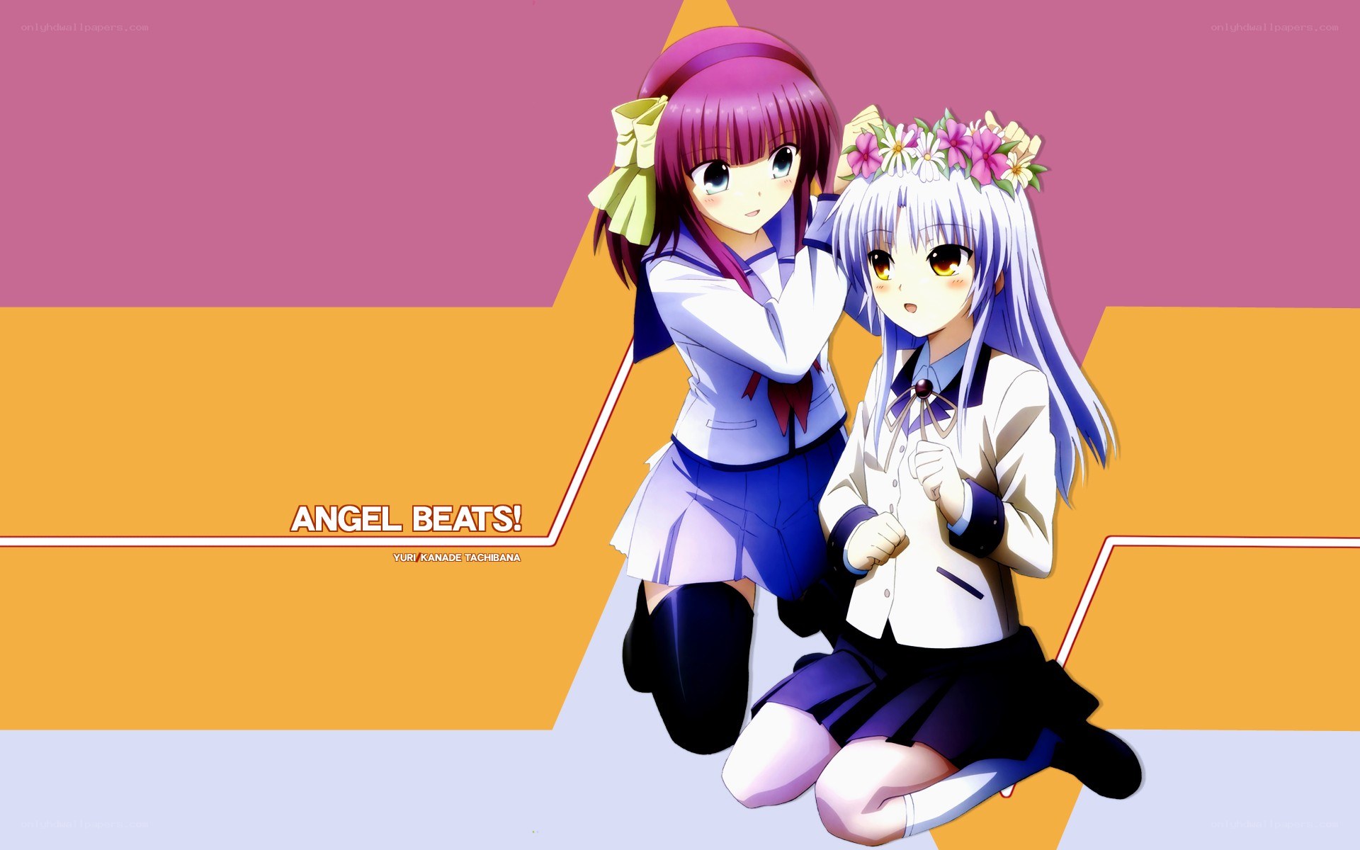 Angel Beats! anime characters