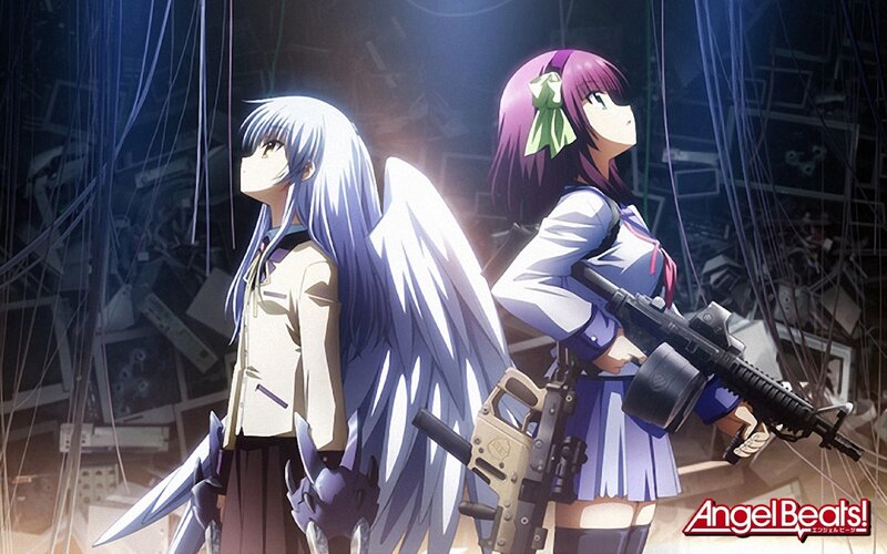Angel Beats! anime scene