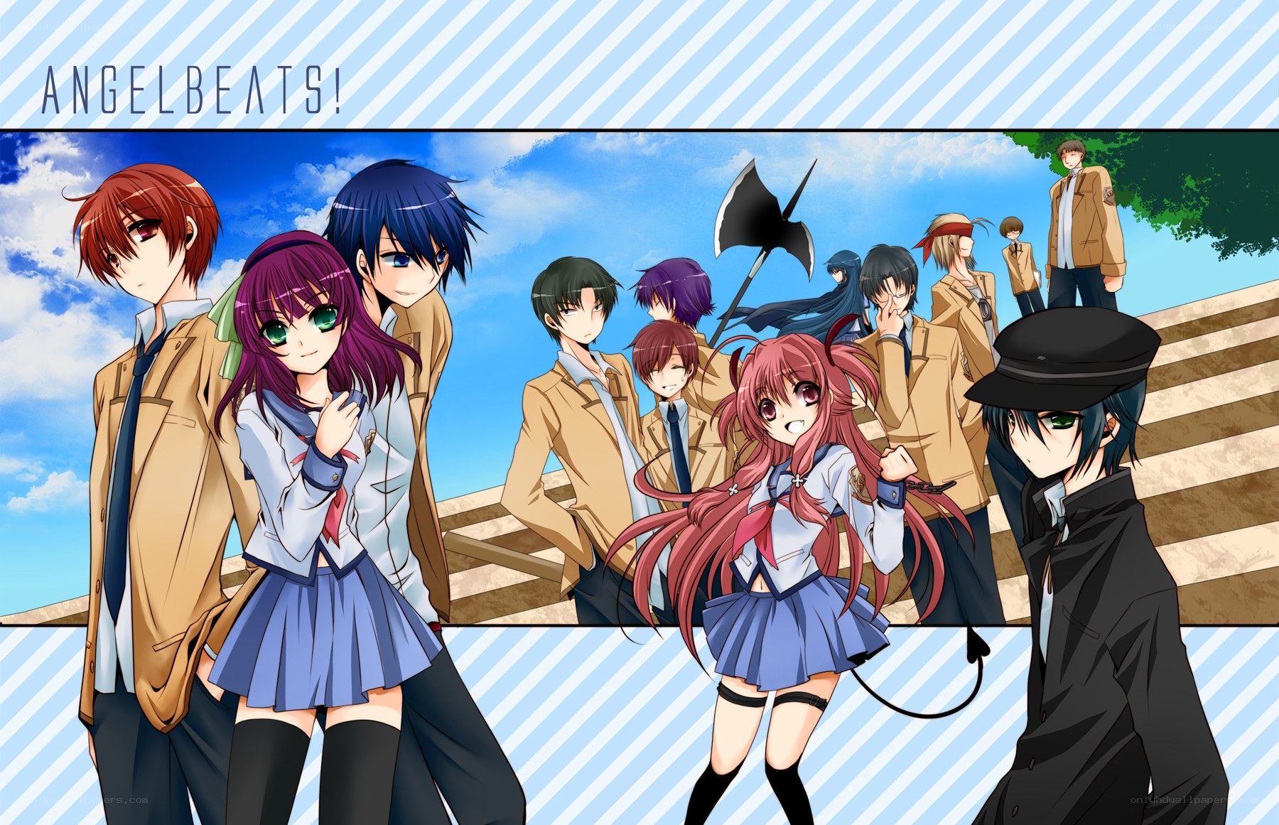 Angel Beats! character group