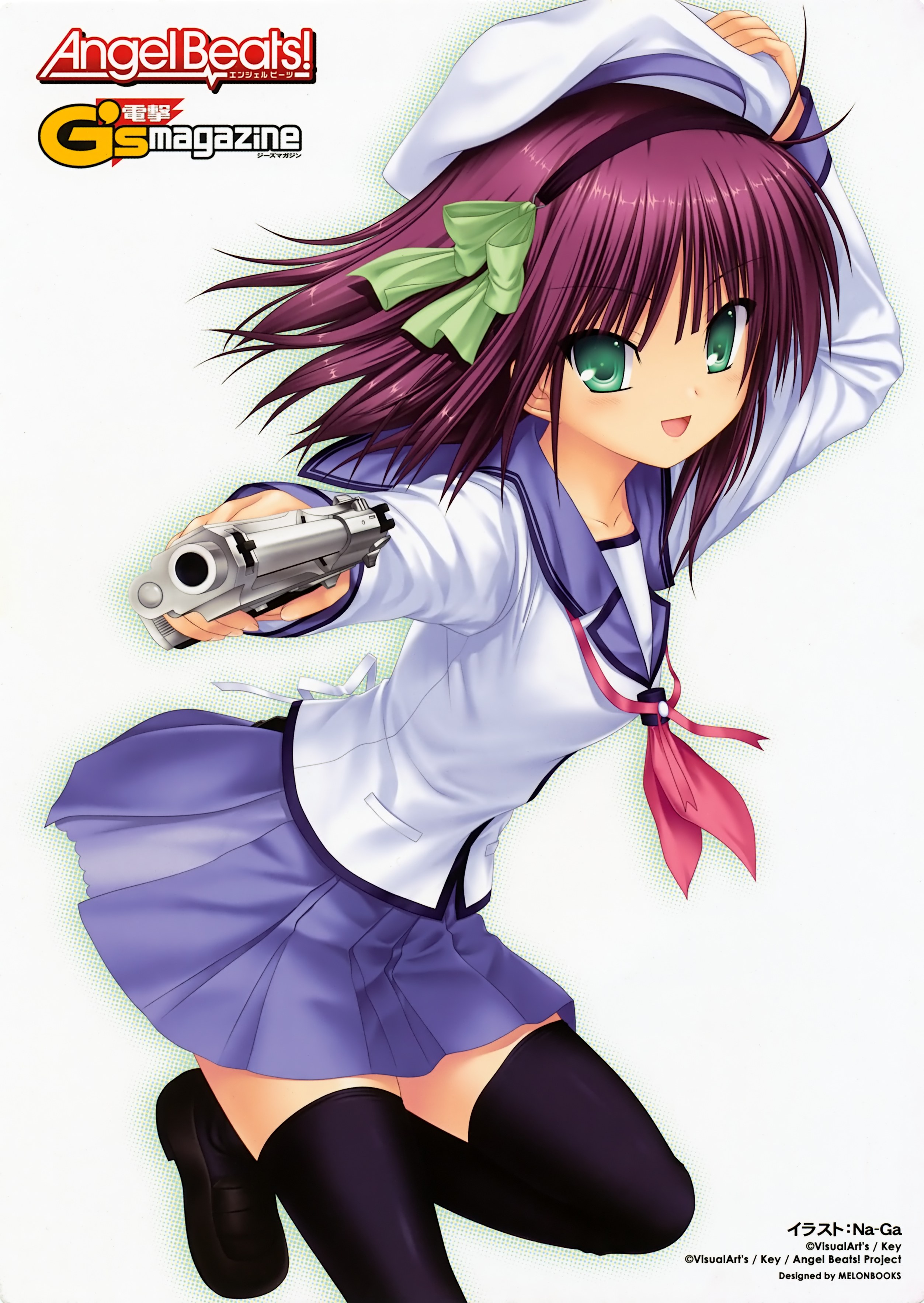 Angel Beats! character illustration