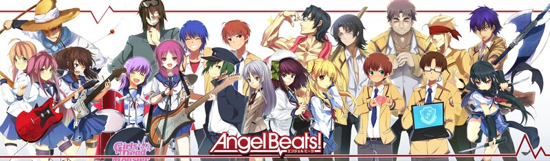 Angel Beats! character lineup