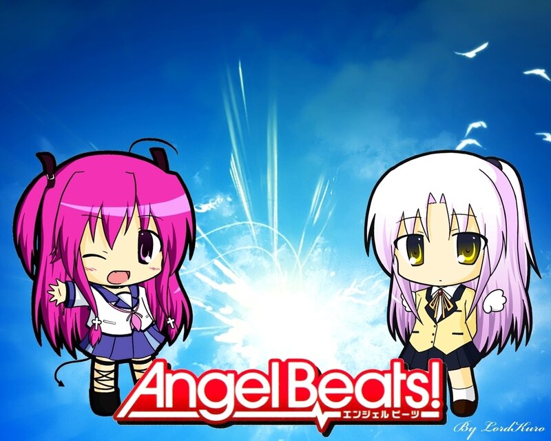 Angel Beats! chibi characters