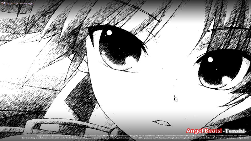 Angel Beats! Tenshi close-up