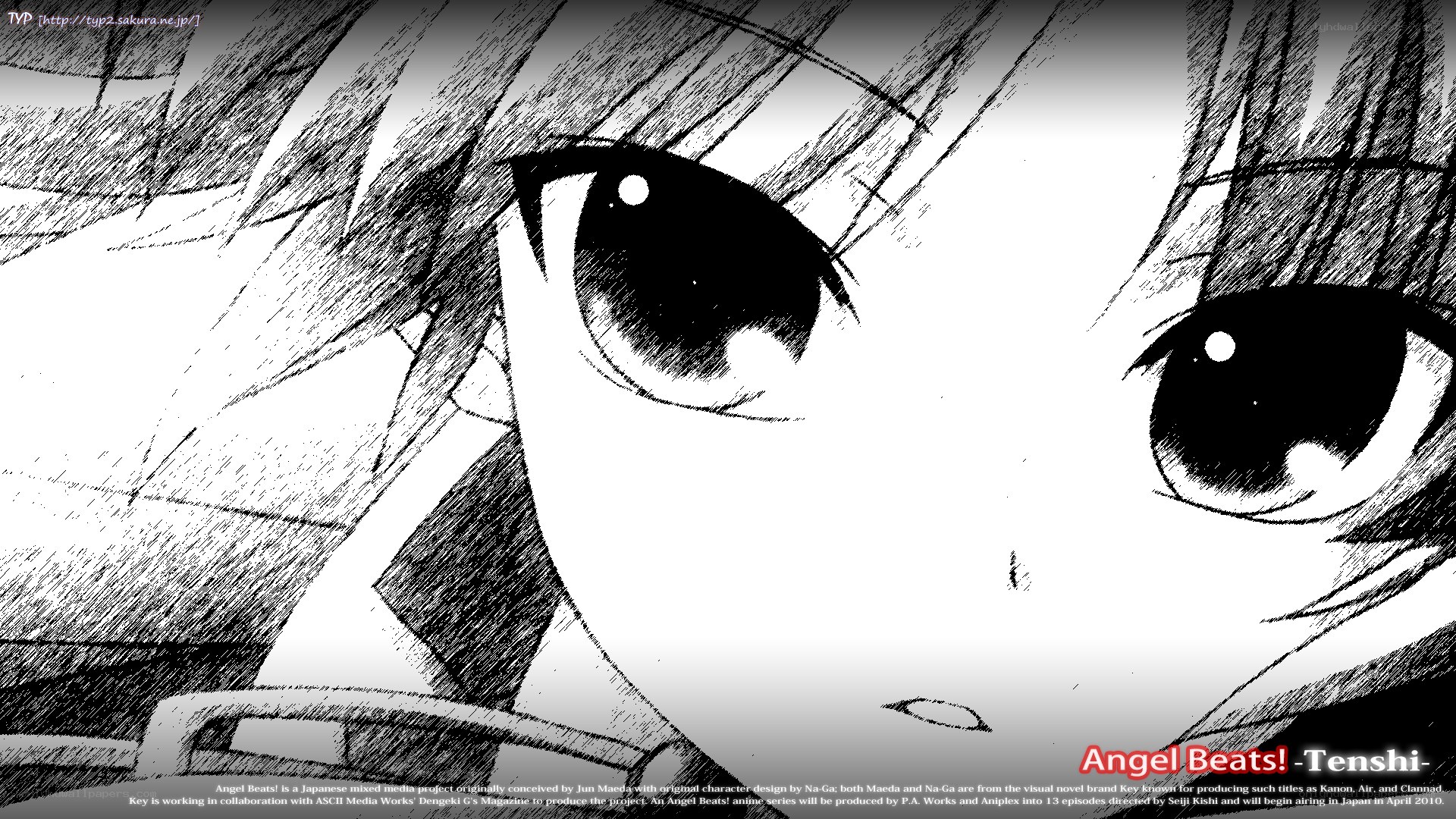 Angel Beats! Tenshi close-up