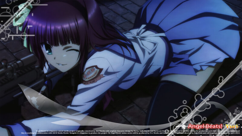 Angel Beats! Yui in action