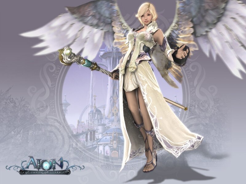Angel character from Aion