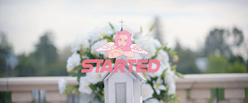 Angel Character on Church