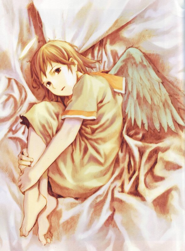 Angel child sleeping peacefully