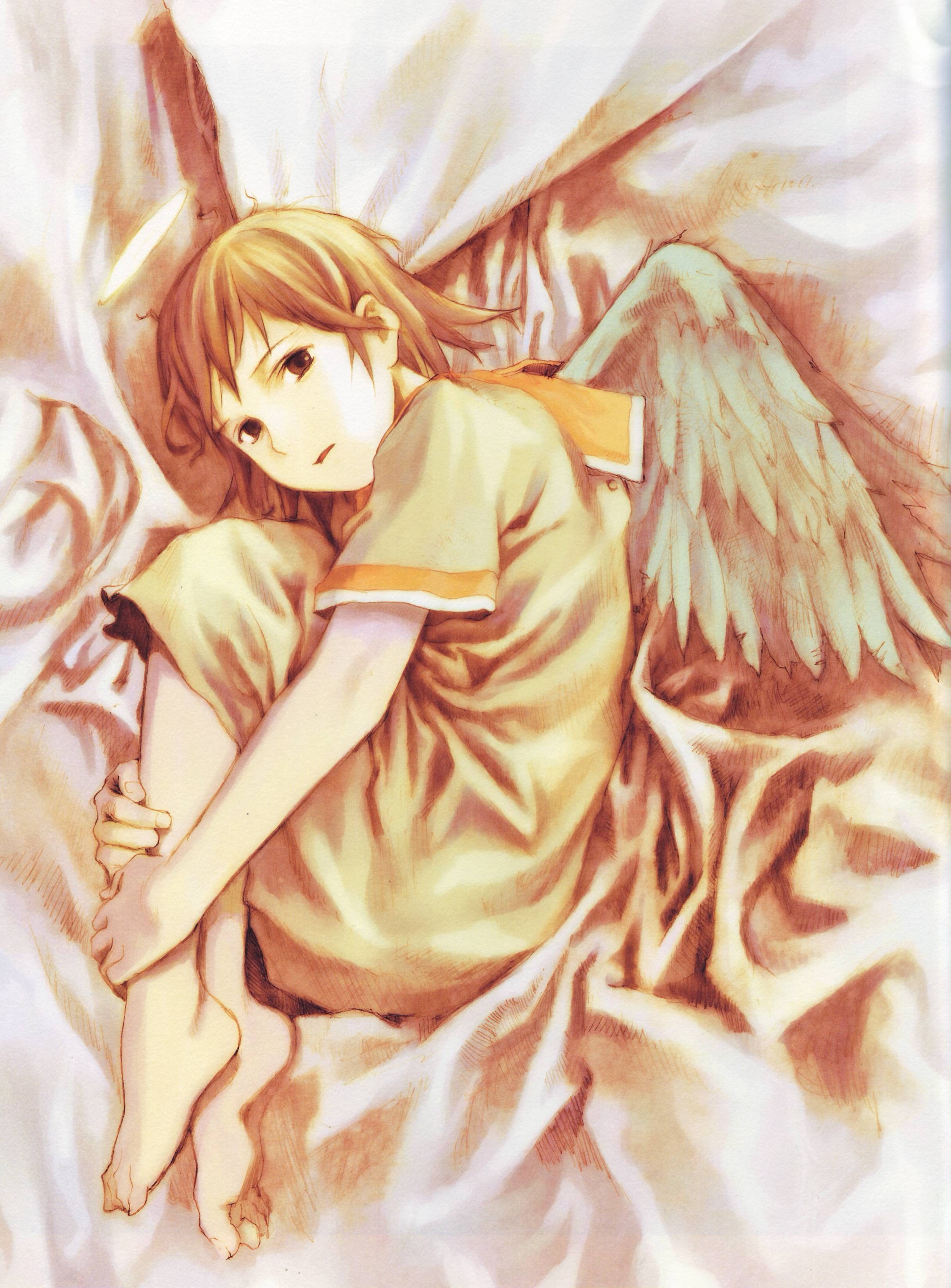 Angel child sleeping peacefully