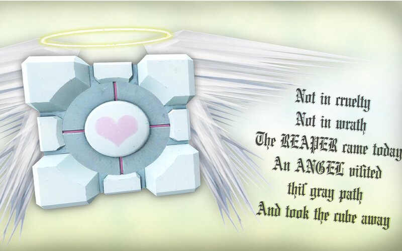 Angel Companion Cube