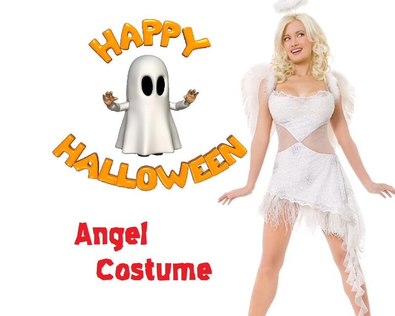 Angel costume for Halloween