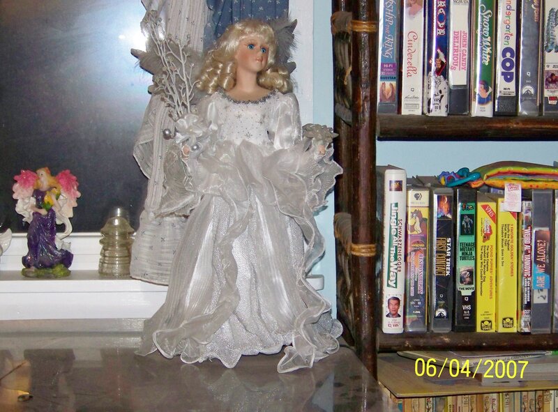 Angel Doll on Shelf