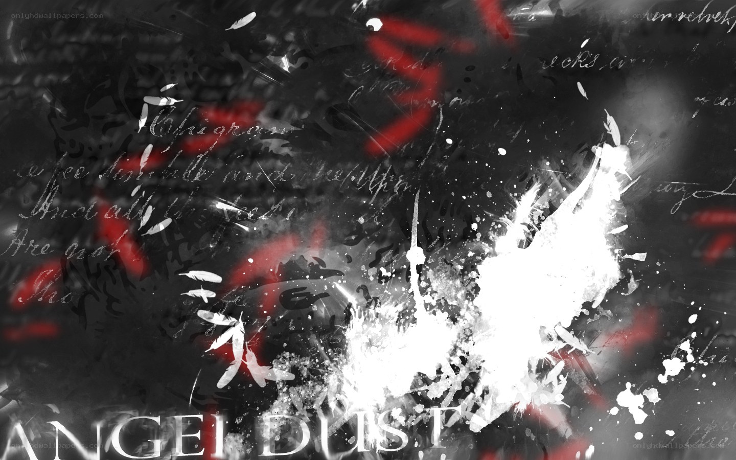 Angel dust abstract art