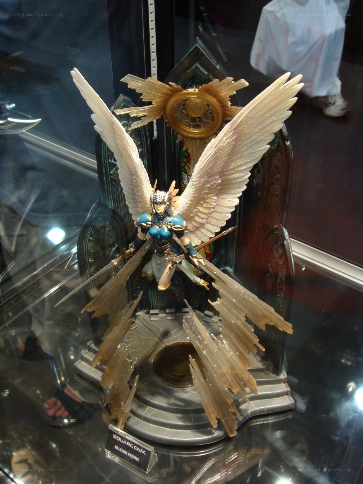 Angel figurine display