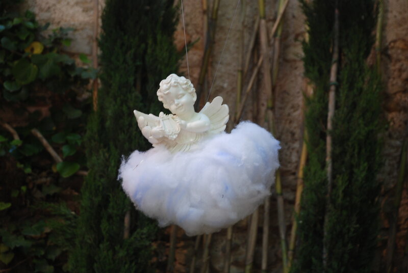 Angel Figurine on Cloud