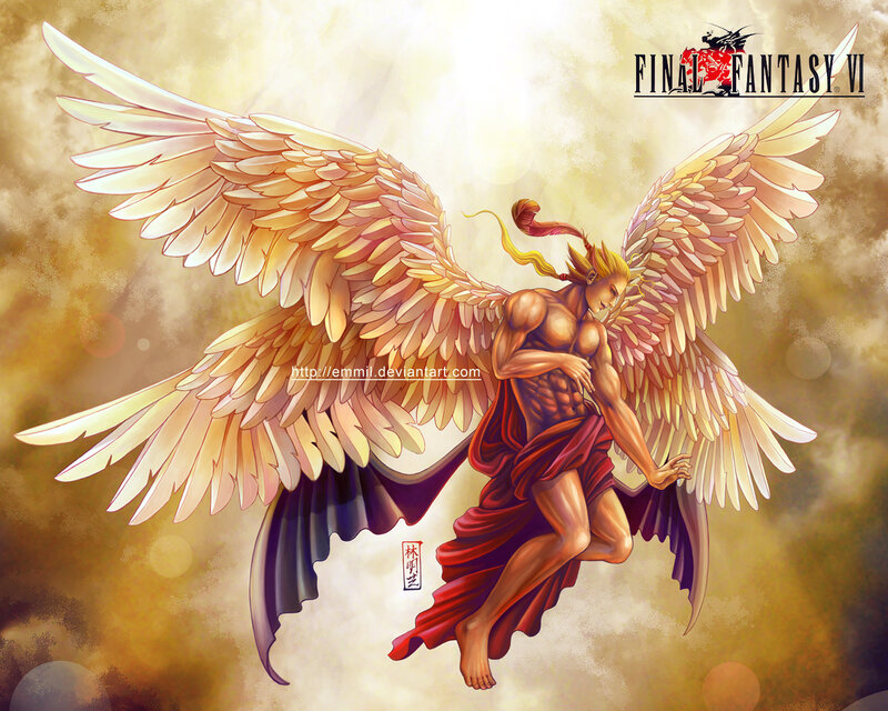 Angel from Final Fantasy VI