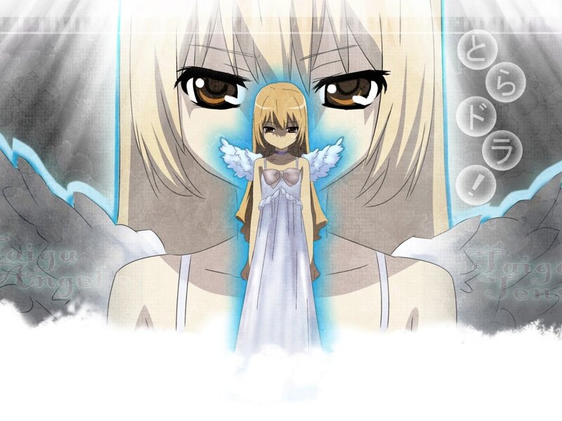 Angel girl in a dream