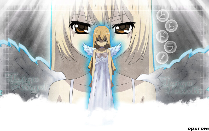 Angel girl in a dream