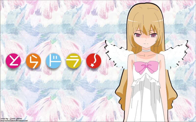 angel girl with symbols