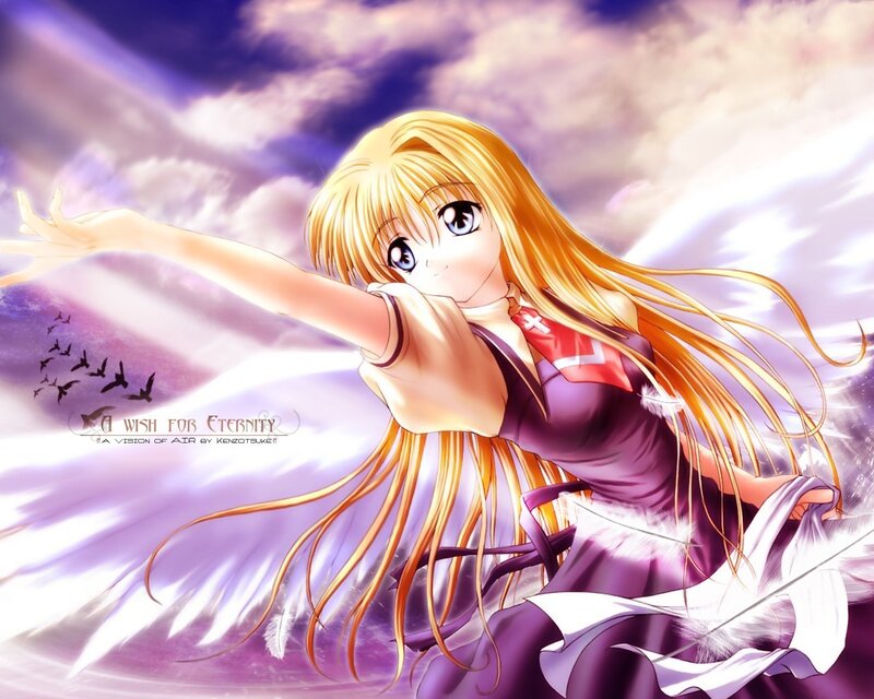 angel girl with wings