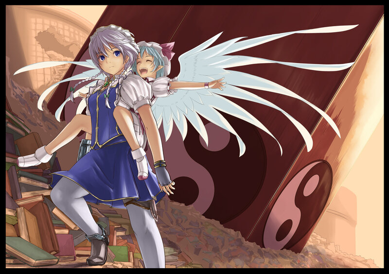 Angel girl with wings