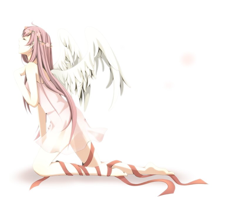 angel girl with wings