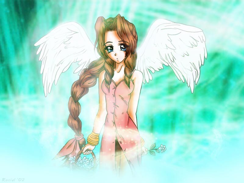 angel girl with wings