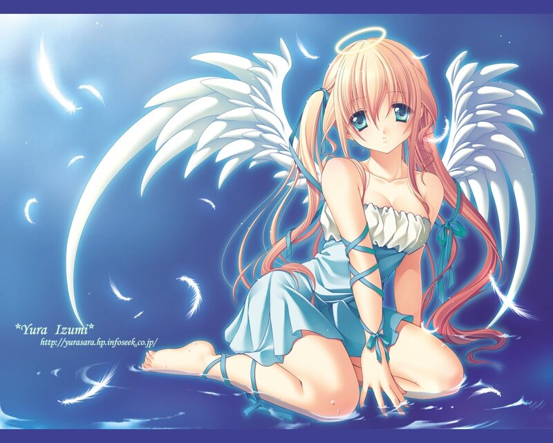 angel girl with wings