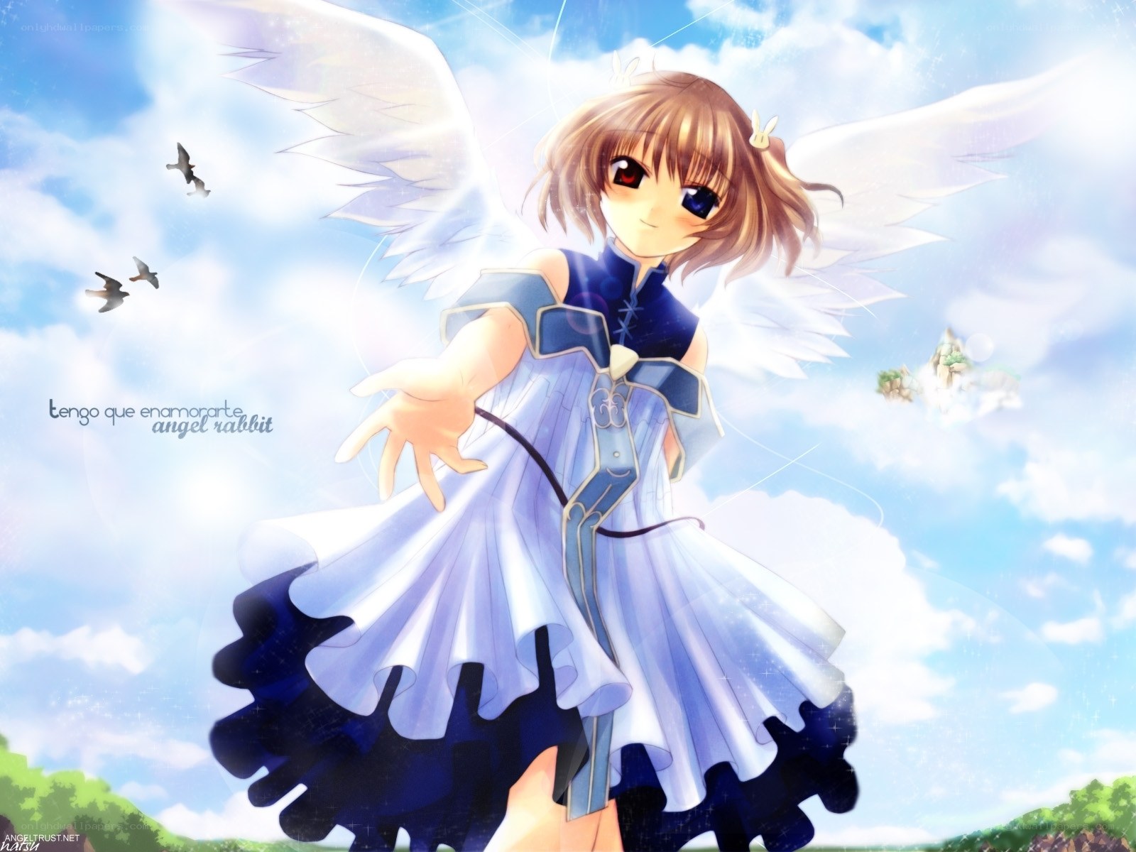 angel girl with wings