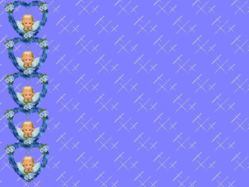 angel heart pattern background