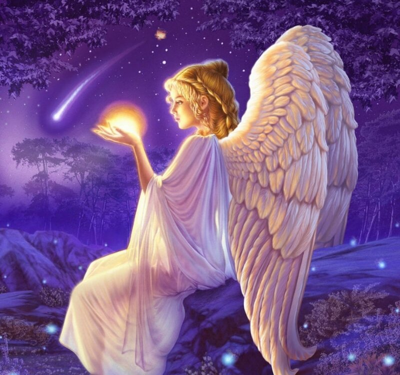 Angel Holding a Light
