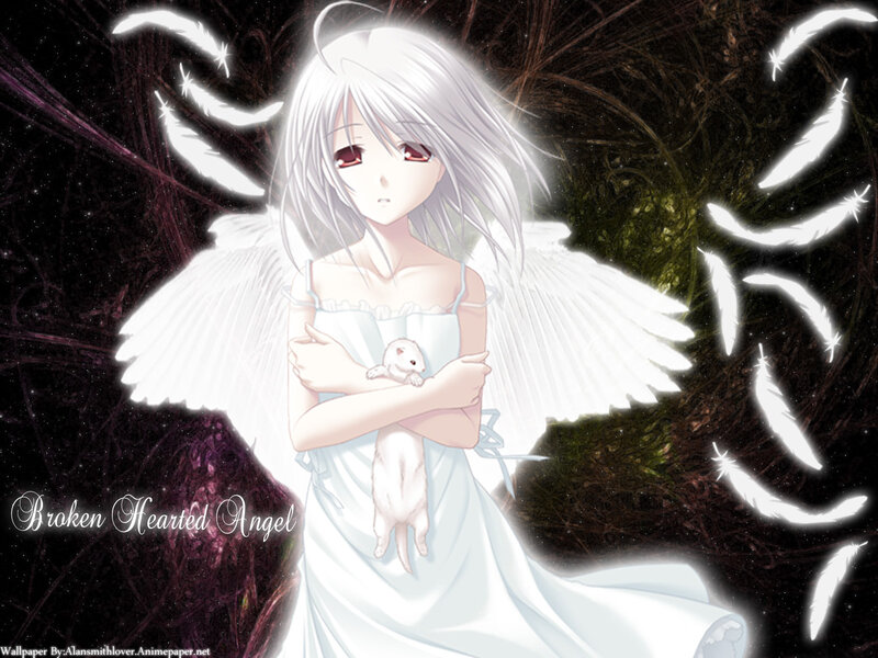 Angel Holding a Mouse