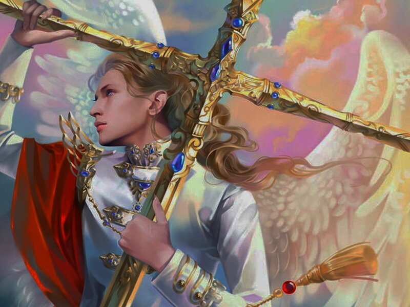 Angel Holding a Sword