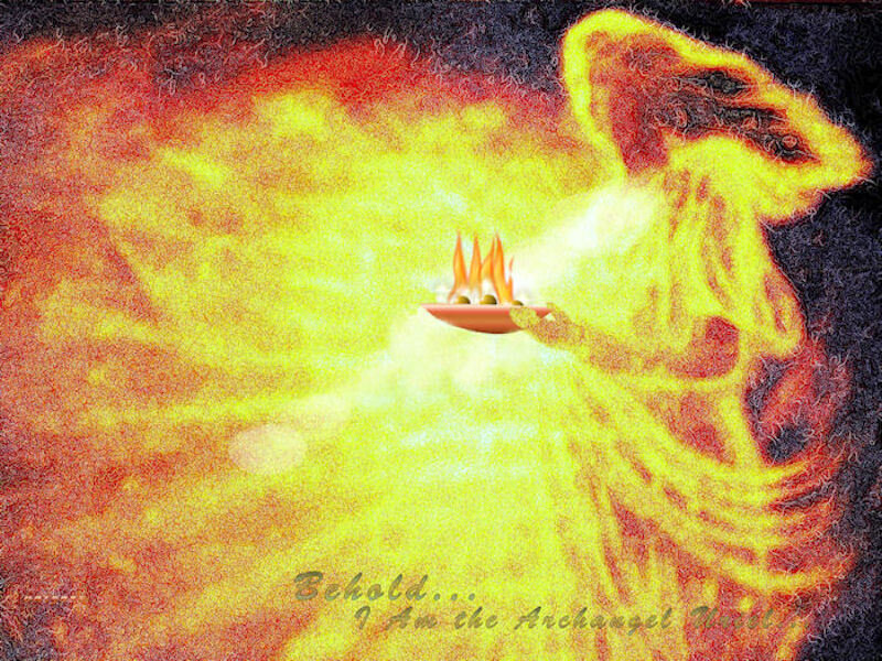 Angel Holding Fire