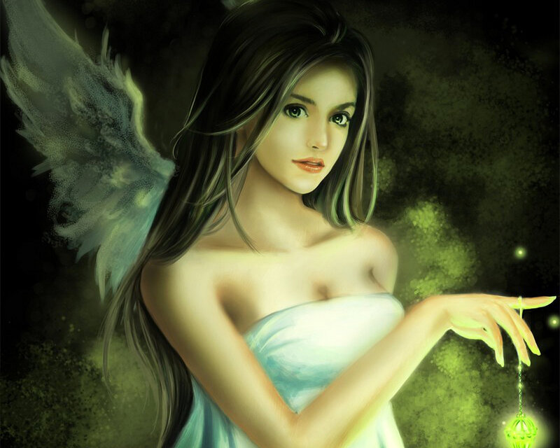 Angel Holding Lantern