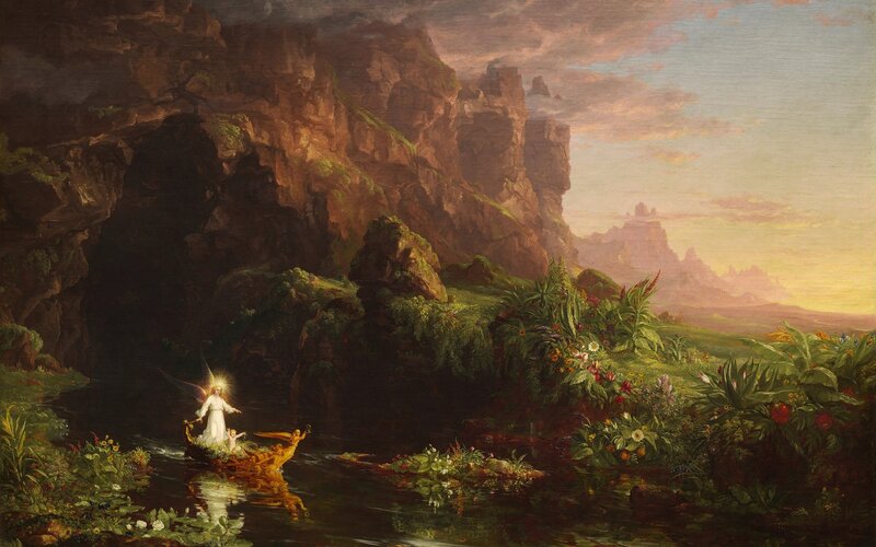 Angel in a Boat — Green
