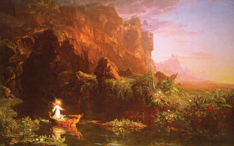 Angel in a Boat — Orange