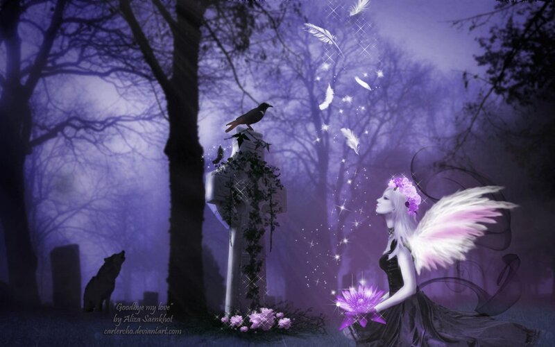 Angel in Graveyard