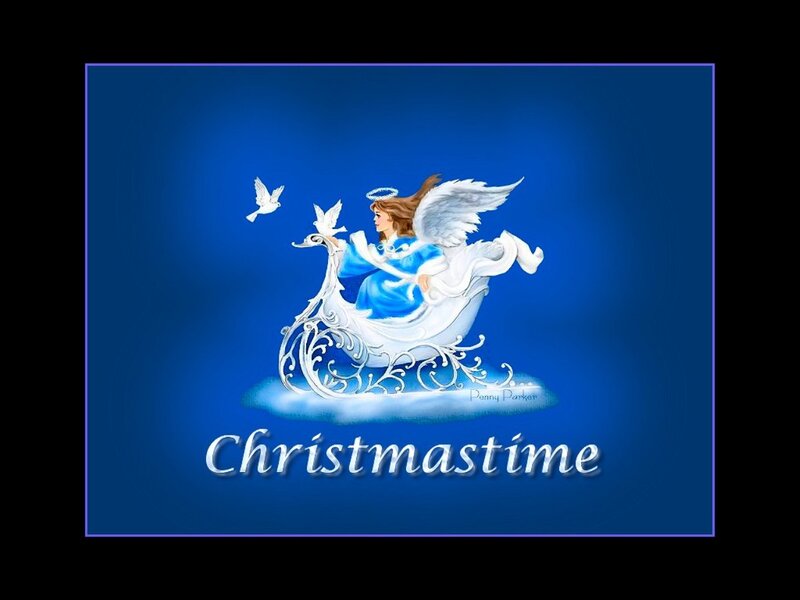 Angel in Sleigh