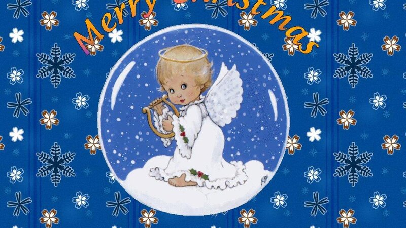Angel in Snow Globe