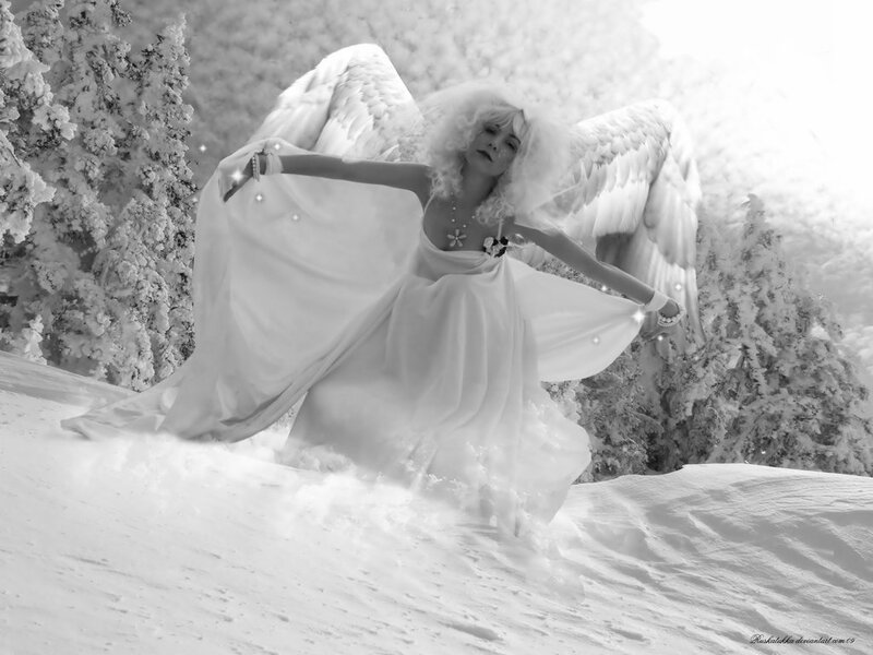 Angel in Snow