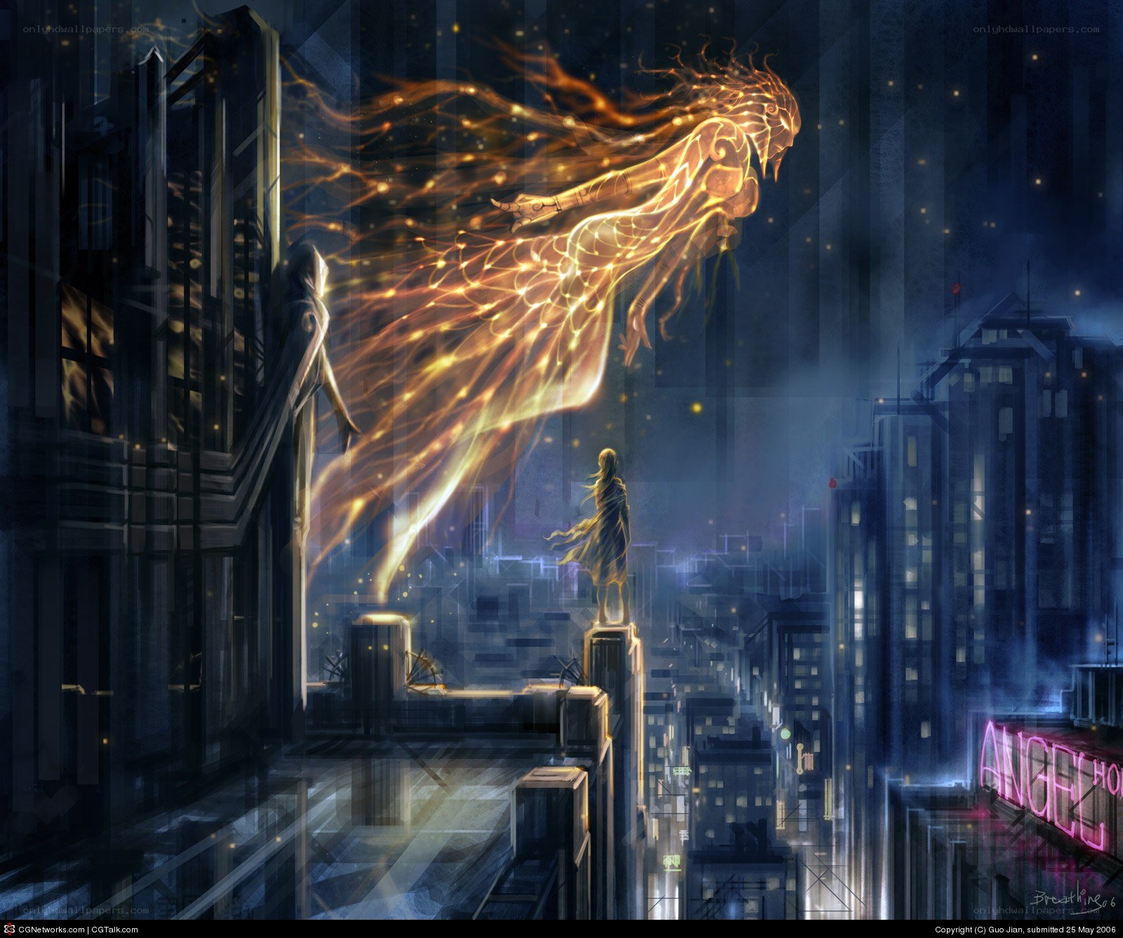 Angel in the city