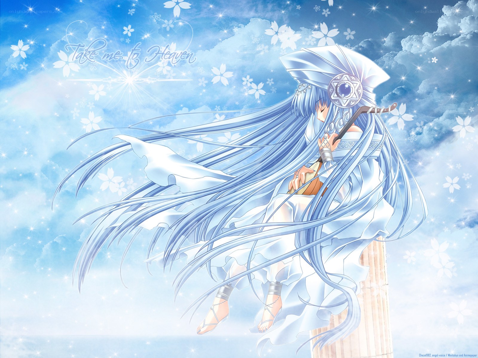 Angel in the sky