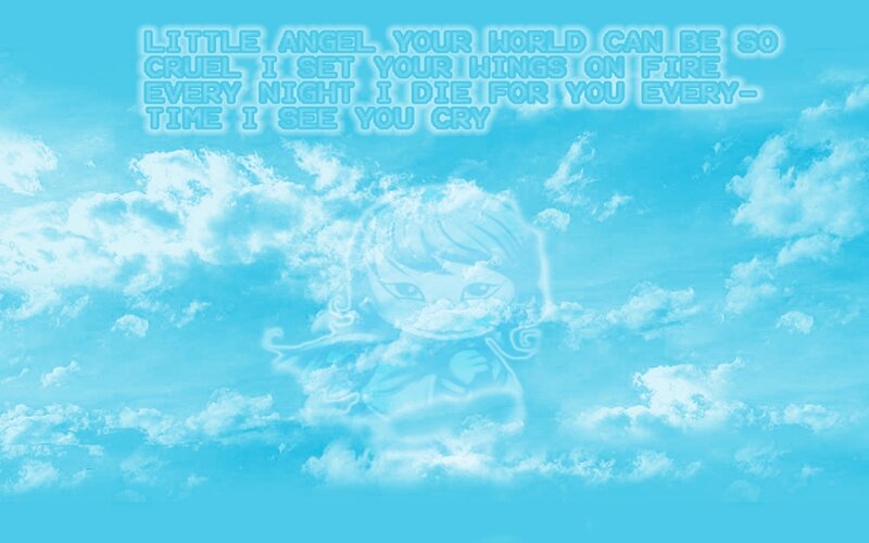 Angel in the sky