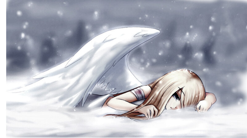 angel in the snow